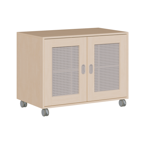 Bettzeugwagen B/H/T: 103x80x60 cm, mit 6 Fächern