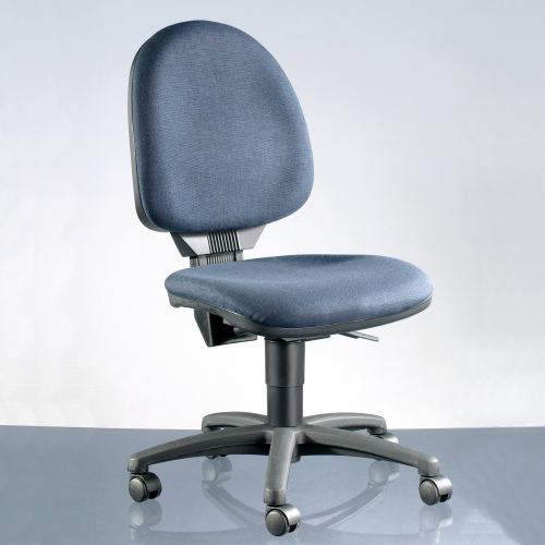 Bürodrehstuhl "Sophie" Sitzhöhe: 42 - 55 cm, Stofffarbe Lila