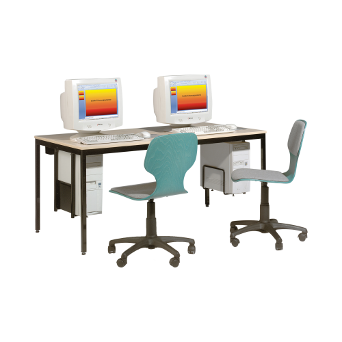 EDV-Tisch Ausführung: ohne Schloss, B/H/T: 160x72x90 cm