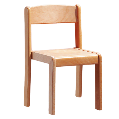 Stuhl TIM mit Sitzmulde, Sitzhöhe wählbar