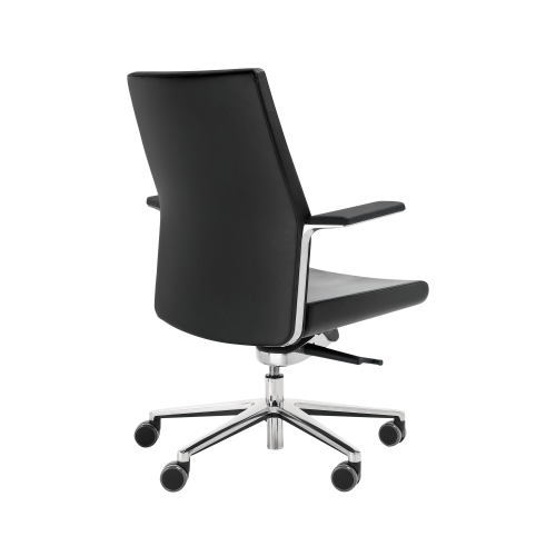 Chefsessel, niedrige Lehne und Armlehne B/H/T:  73x101–112x66 cm cm, Sitzhöhe: 47–58 cm