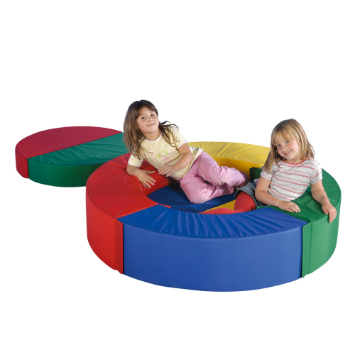 Sitzgruppe Island achtteilig, Durchmesser: 140 cm, Höhe: 30 cm