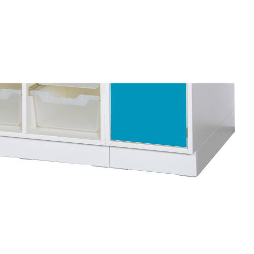 Wasserfester Sockel für Wickelkommoden B/H/T: 107x10x65 cm