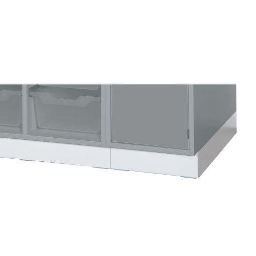 Wasserfester Sockel für Wickelkommoden Höhe: 10 cm