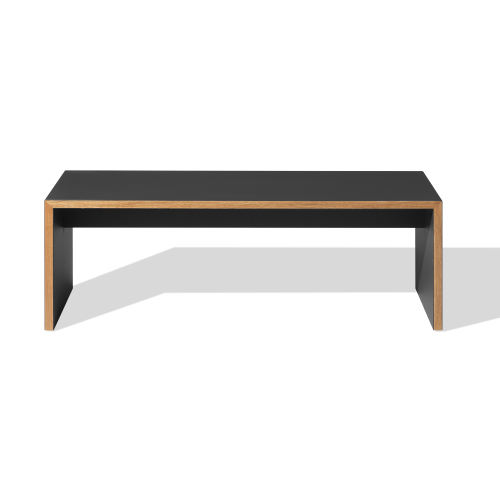 Bench Sitzelement H/T: 45x45 cm, Platte furniert, m. ABS Kante 2mm