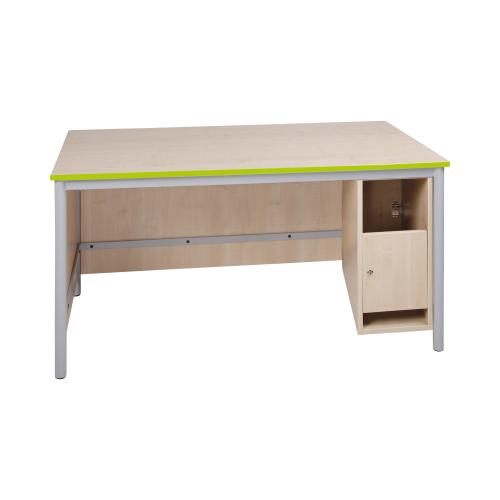 Lehrertisch mit Computerunterbau B/H/T: 160x76x80 cm, mit Computerunterbau