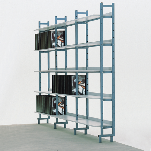 Bücherregal einseitig (Erweiterungselement) B/H/T: 98x200x32 cm