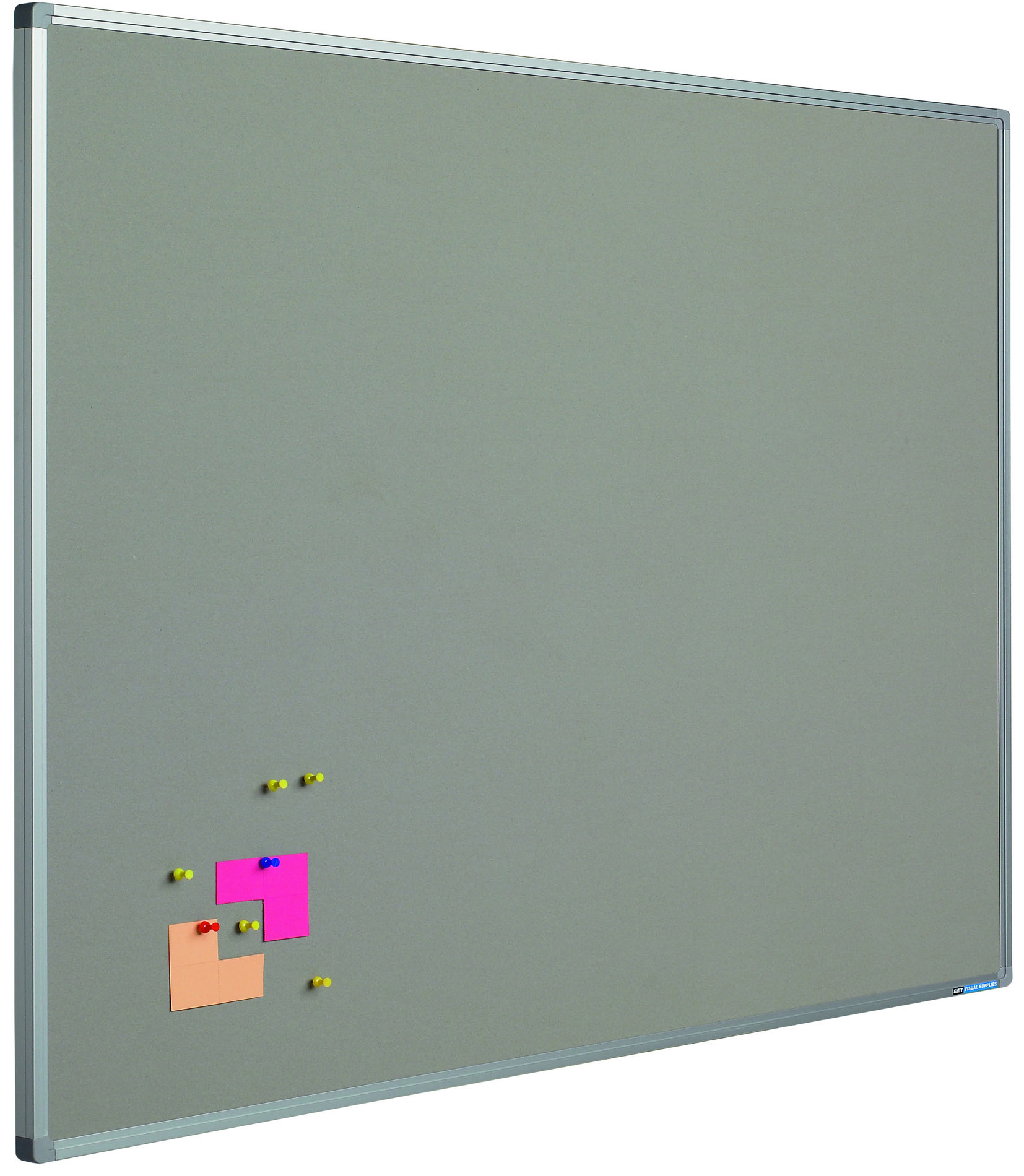 11204_123 Langwandtafel / Pinboard mit Korklinoloberfläche - diverse Maße