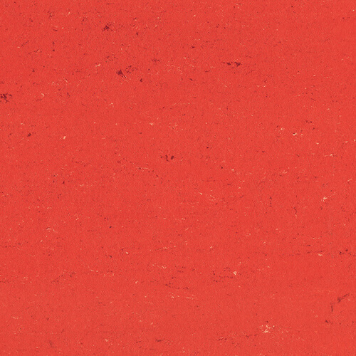 Linoleum - Erdbeerrot
