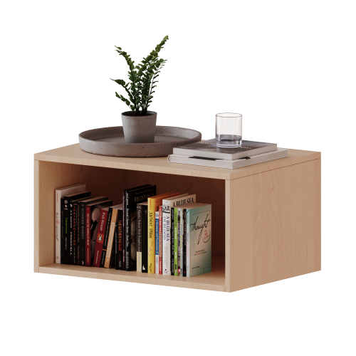 Aufsatzregal, Schulregal für 1 Ordnerhöhe - Serie evo180 Gesamthöhe 36 cm