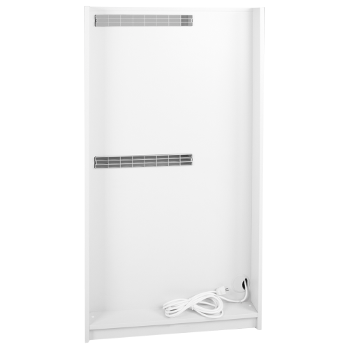 Notebookregal mit 13 Fächern B/H/T: 80x150x50 cm, feststehend, Steckdosenleiste links