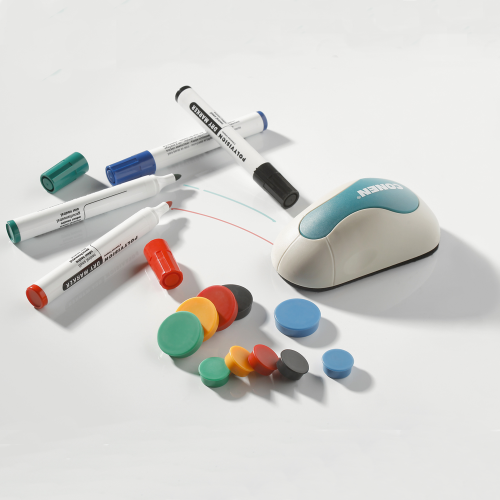 Zubehör für Whiteboards Zubehörset für Whiteboards, alles dabei was benötigt wird