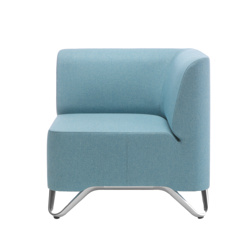 BOXIT - Designer Ecksessel B/H/T: 75x74x75 cm, Sitzhöhe: 43 cm