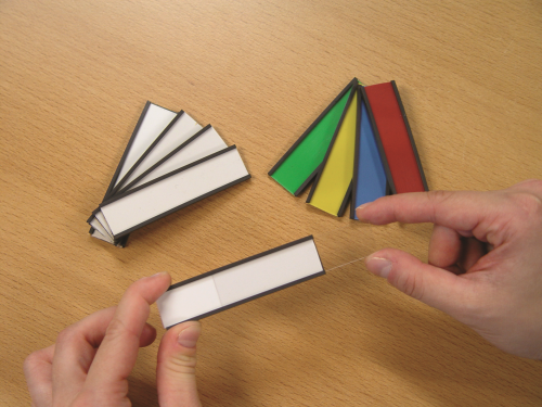 selbstklebende U-Profile B/H: 5x1,5 cm, Satz mit 10 Stück