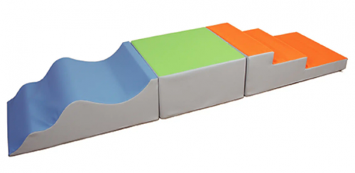 Kunstlederelemente-Set Set 1, 3-teilig, B/H/T: 240x30x60 cm (Maße lt. Anordnung im Bild)