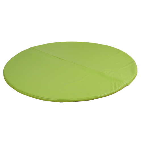 Bodenmatte Höhe: 5 cm, Durchmesser: 160 cm, Kunstleder, Farbe wählbar