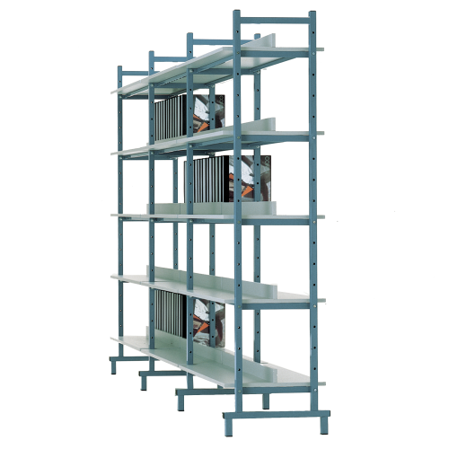 Bücherregal doppelseitig (Erweiterungselement) B/H/T:  98x200x50 cm