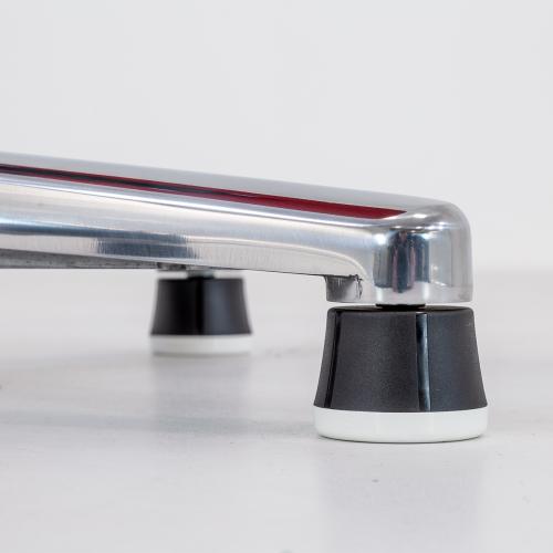 Drehstuhl mit Sperrholz Sitzschale, Standfüße, HV1 Drehspindelstuhl mit Sitzschale aus Buche Sperrholz, Sitzhöhe 346 bis 420 mm, HV1