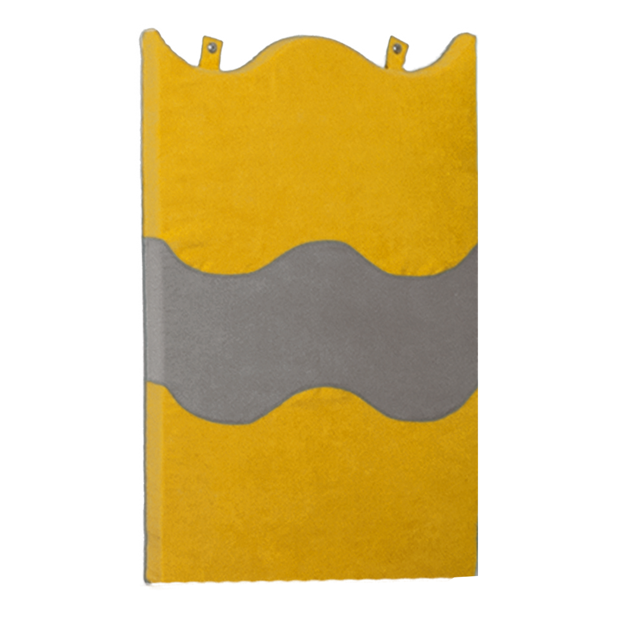 Wandmatte B/H: 60 x 80 cm, Wandverkleidung in Wellenoptik