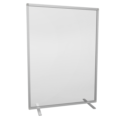 Plexiglas Schutzwand als Tischaufsteller B/H: 65x55 cm