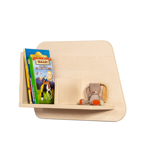 Hängeregal B/H/T: 47/60x40x22 cm, mit fester Buchstütze