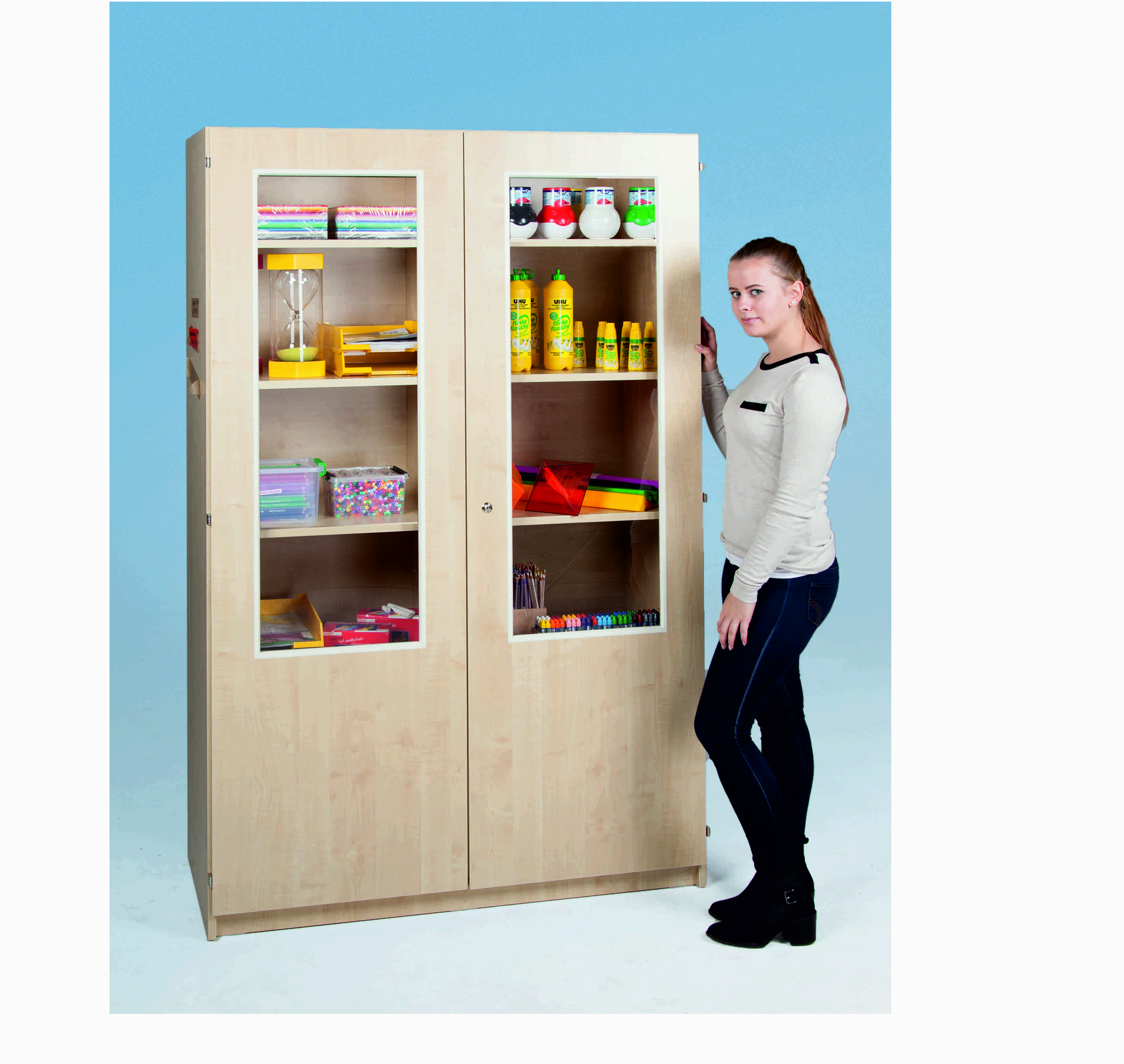 Sammlungsschrank (BxTxH) 100 x 40 x 190 cm