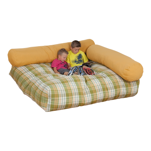 Ersatzbezug für KE1/1-V5 oder KE1/1-V7 Quadrat: B/H/T: 160x30x160 cm; Rolle: L/Ø: 130x30 cm, Rolle: L/Ø: 160x30 cm