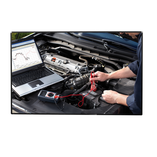 Projektionswand zur Wandmontage, Serie PWS verschiedene Größen wählbar