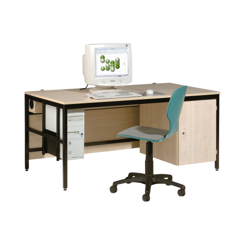 EDV-Tisch Ausführung: ohne Schloss, B/H/T: 120x72x80 cm