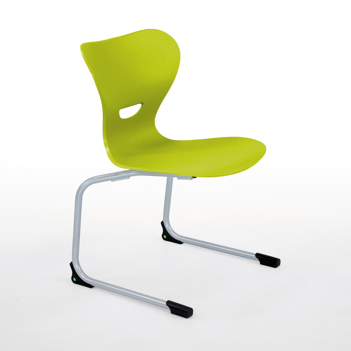 nick-sk Ergonomischer Freischwingerschülerstuhl SH 30 cm