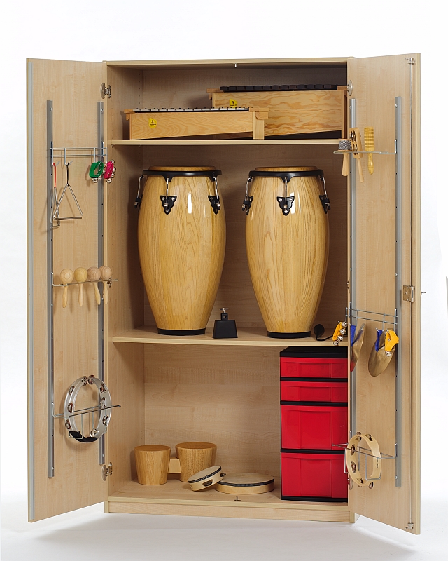 c0dca49d528c4d39c7e479ab44bb6e6f Großer Musikschrank mit Kleininstrumentecontainern