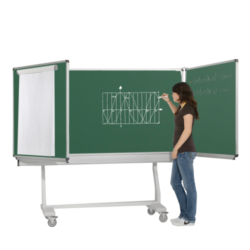 Federzugtafel aus Stahl, grün Größen und RAL Farben wählbar