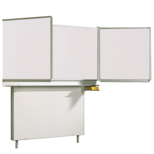 Whiteboard Wandtafel Schultafel aus Premium Stahlemaille, Serie MEW, weiß